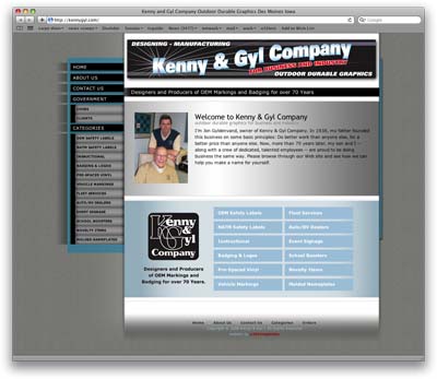 Kenny & Gyl Web site